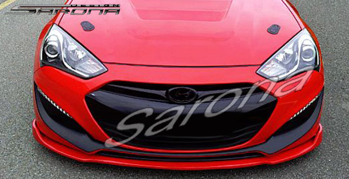 Custom Hyundai Genesis Coupe  Front Lip/Splitter (2013 - 2016) - Call for price (Part #HY-006-FA)